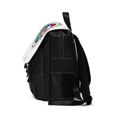 TOUCHING LIVES  Unisex Casual Shoulder Backpack